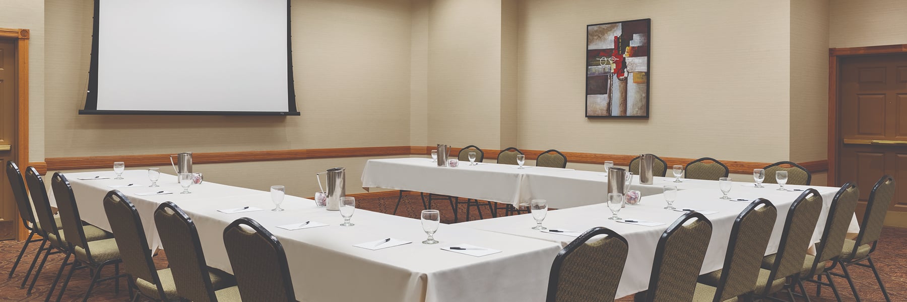 Conference room setup Country Inn & Suites by Radisson, Mankato Hotel and Conference Center, Minnesota